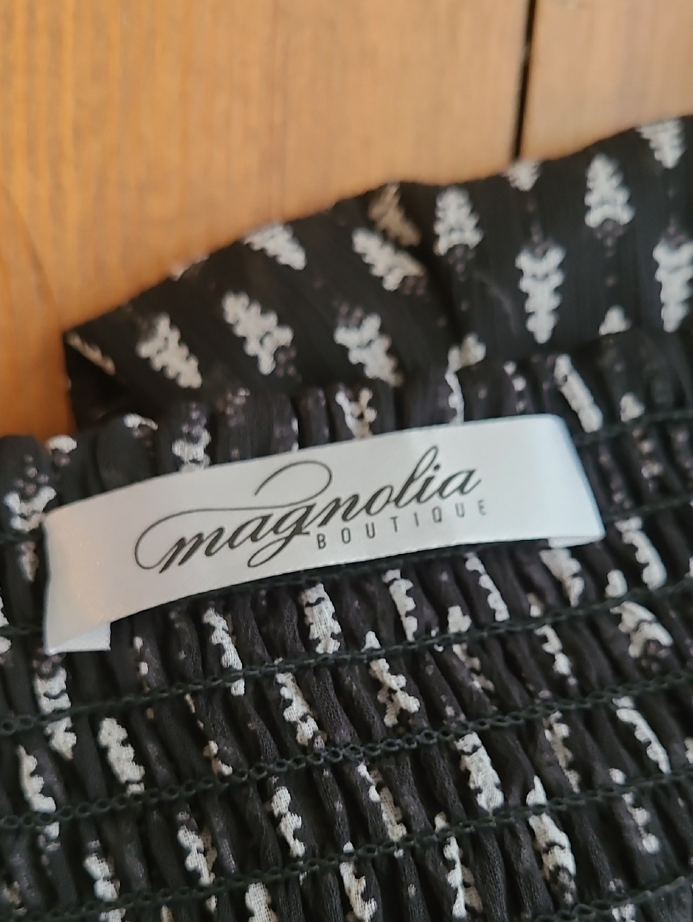 Magnolia Boutique Cross Front Halter Black Mini Dress - Medium - Picture 5 of 8